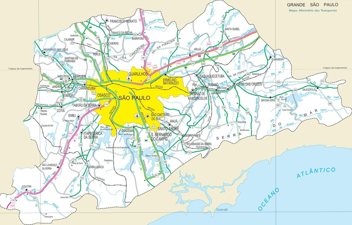 mapak São Paulo